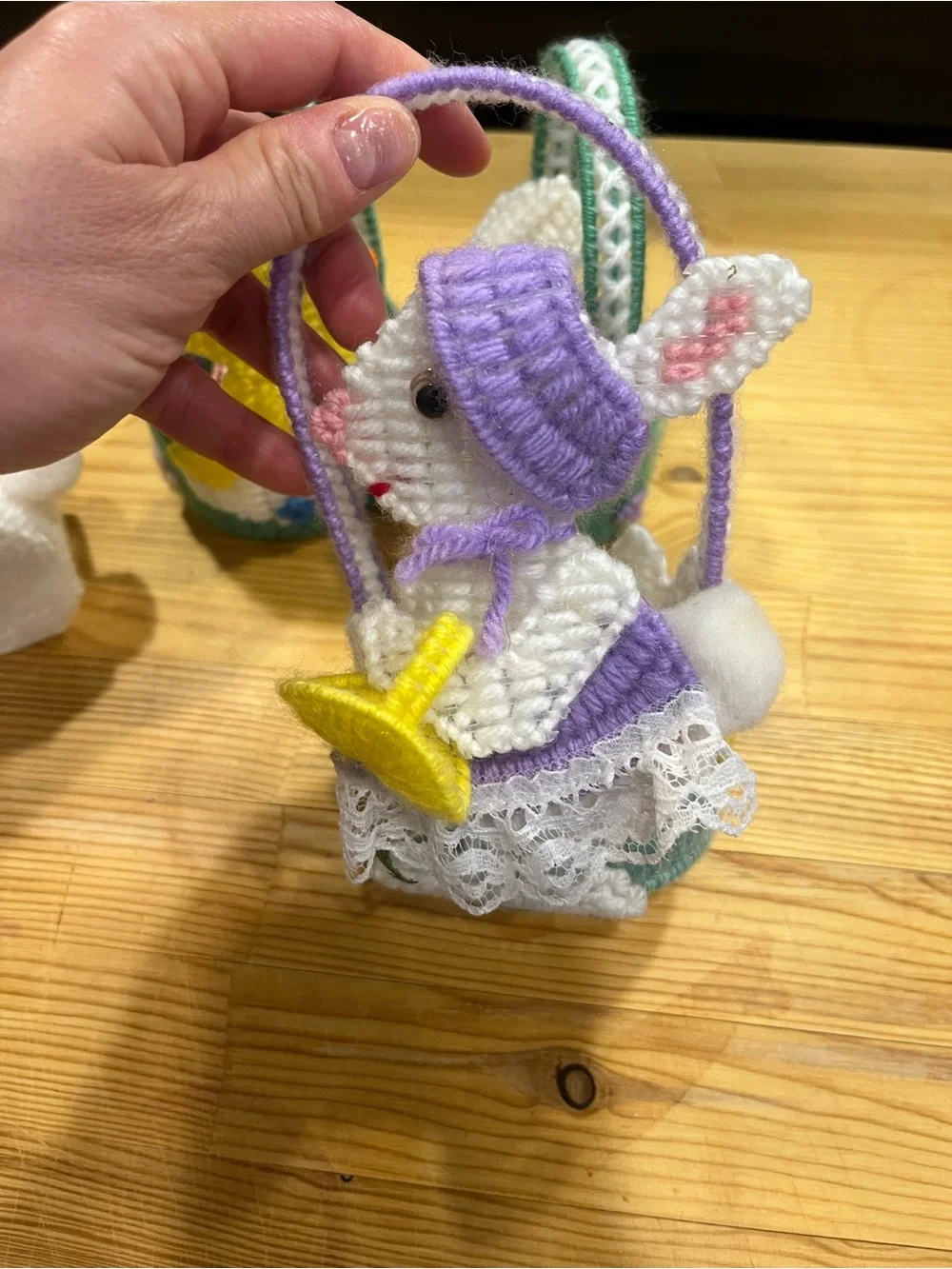 Crocheted Easter Baskets